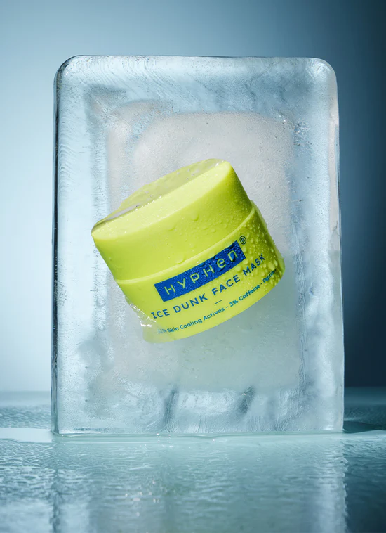 Ice dunk cooling face mask 31% cooling actives - 50gm Instant Depuff, Tightening & Visibly Lifted Skin