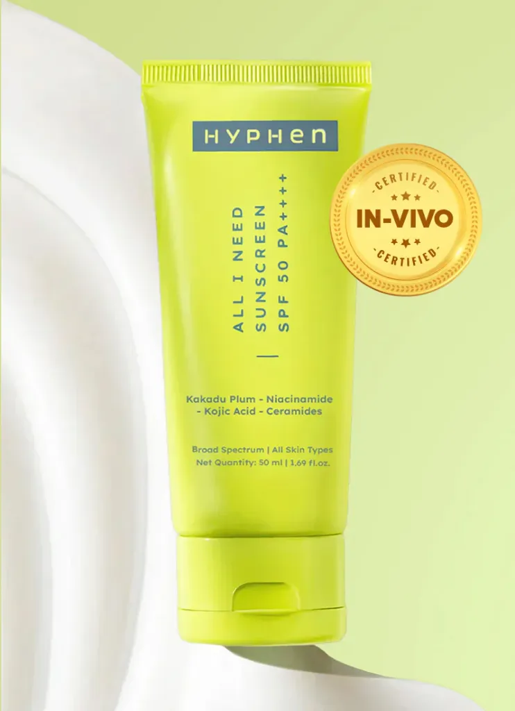 All i need 2-in-1 moisturizing sunscreen spf 50 pa ++++ | 50 ml In-Vivo & In-Vitro Tested, Lightweight & Non-sticky