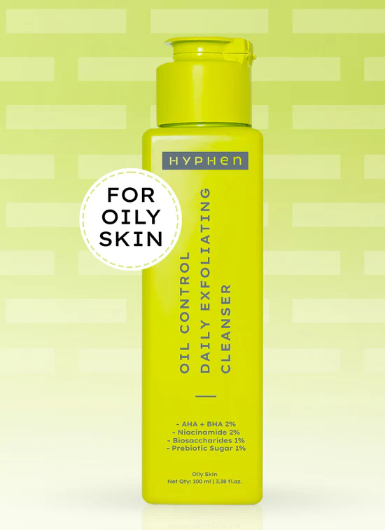 Oil control & exfoliating cleanser with 2% aha bha - 100 ml Get rid of excess sebum with gentle cleanser for oily skin