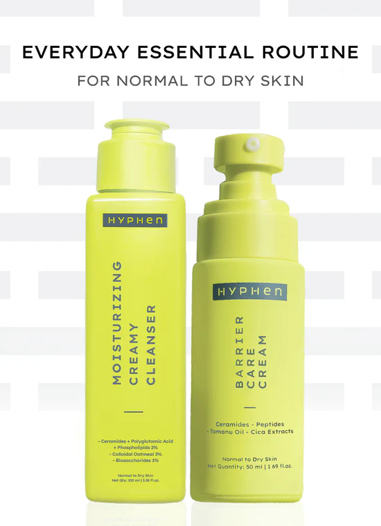 Cleanser for dry skin + bcc for dry skin Hydrate and Repair - Your Essential Pair for Normal to Dry Skin Care